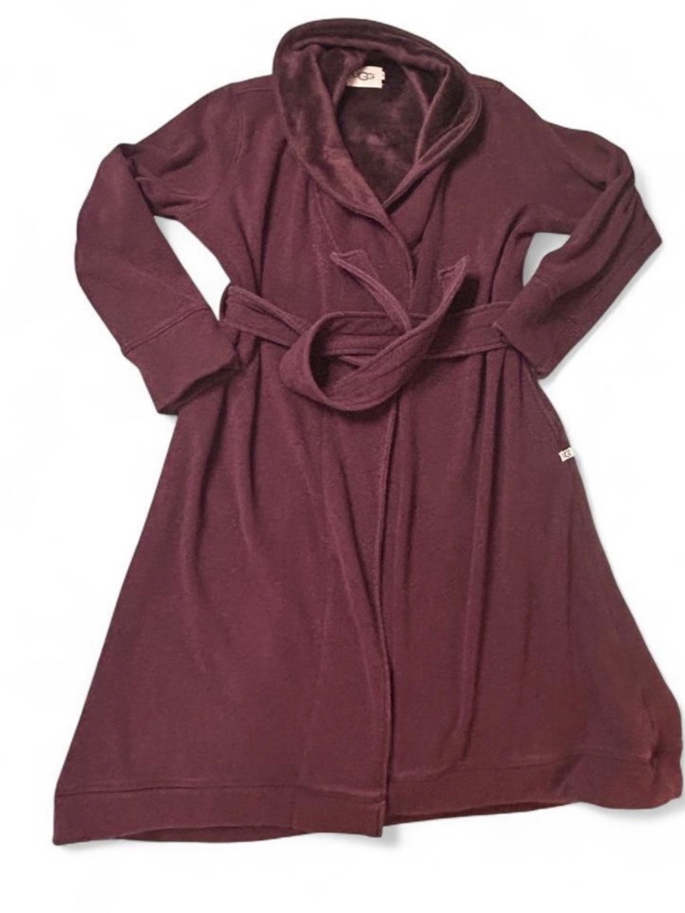 Purple UGG Shawl Collar Robe